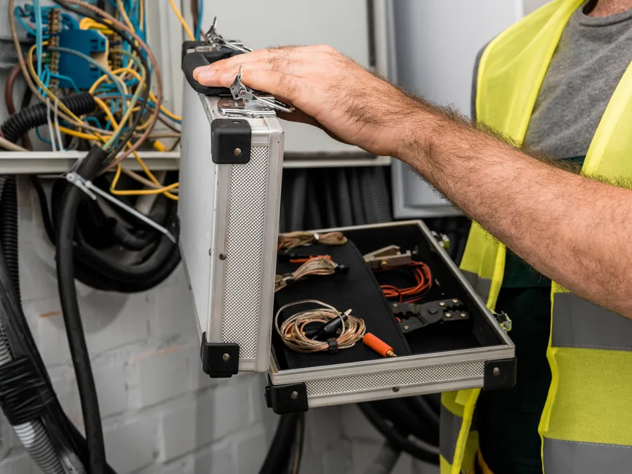 Prises et circuits par un électricien à Paris